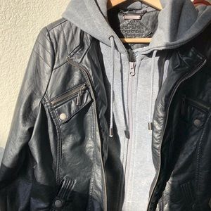 Vegan Leather Jacket